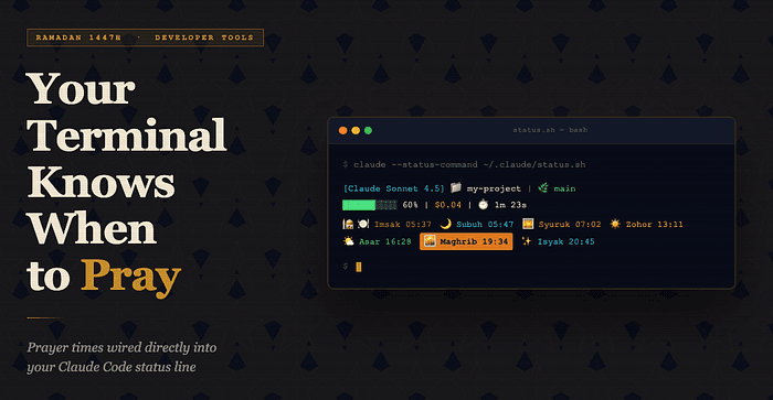 Coding Through Ramadan: Integrating Prayer Times into Your Workflow