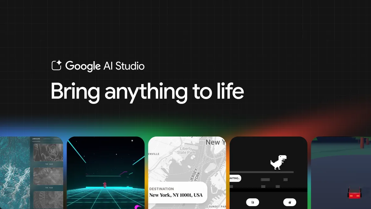 Google AI Studio: Building Apps on Command