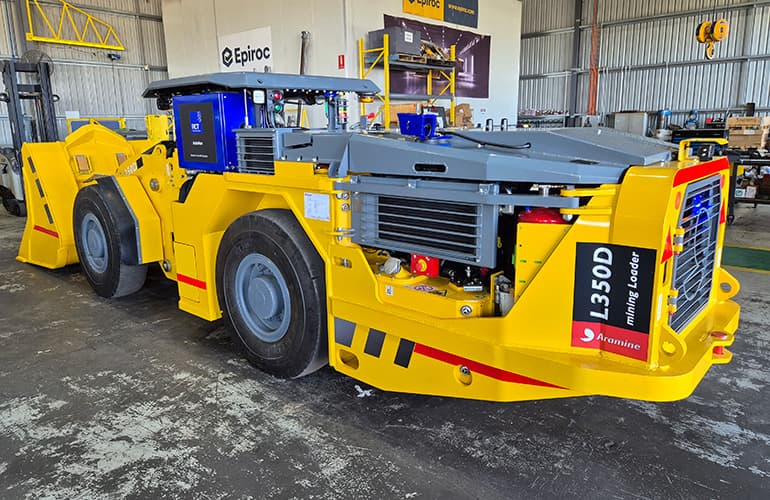 Aramine AutoNav makes mining safer at Reward Gold Mine