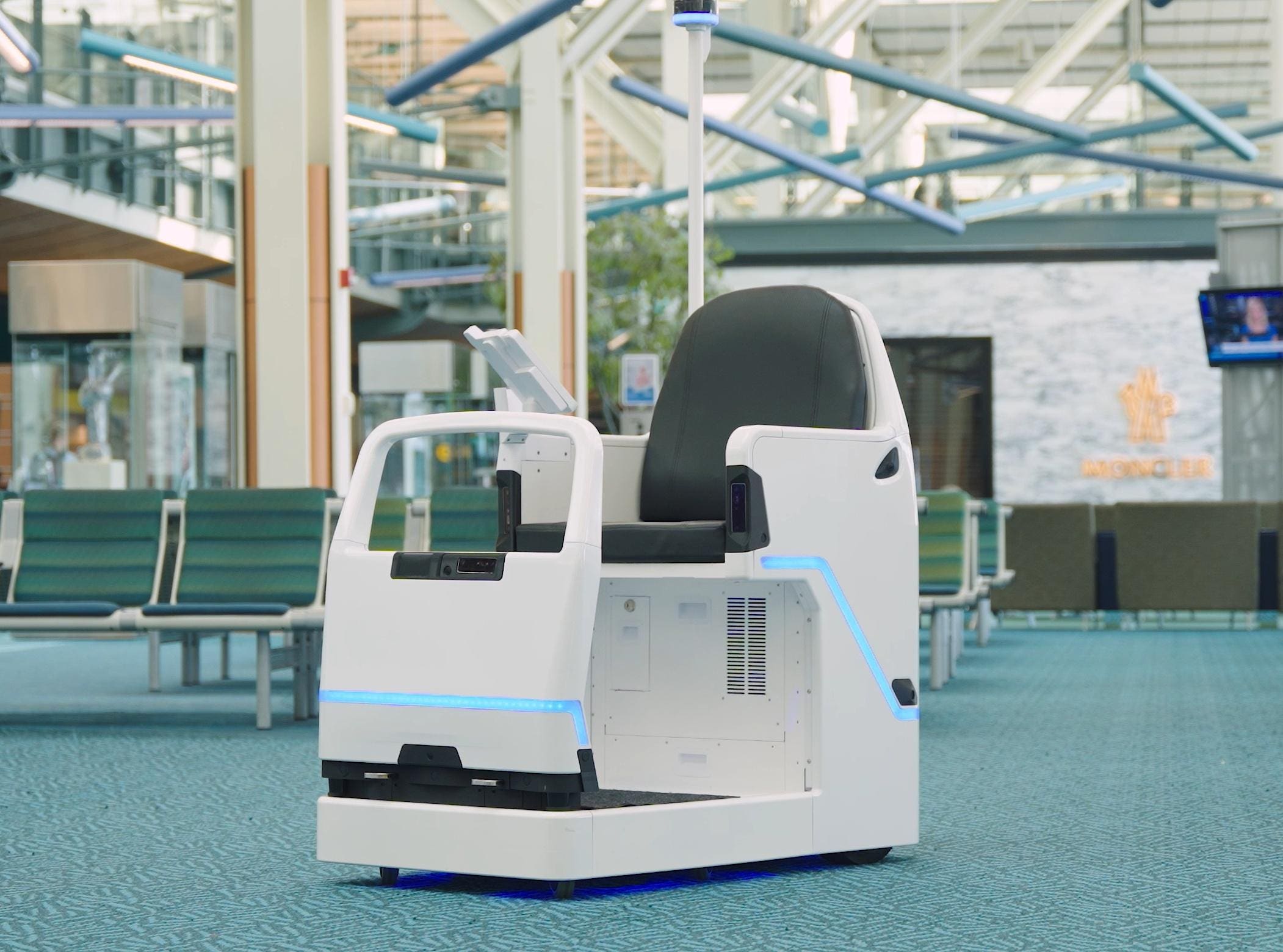 Autonomous Pods Could Soon Patrol Airports and Malls