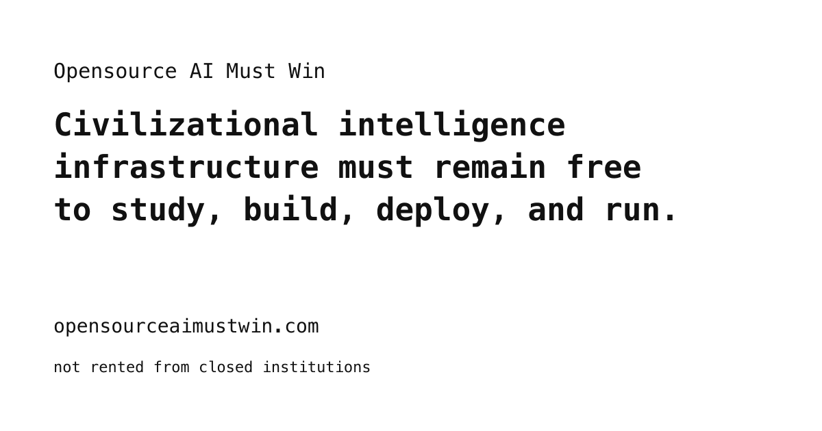 Why Open Source AI Holds the Key for Global Progress
