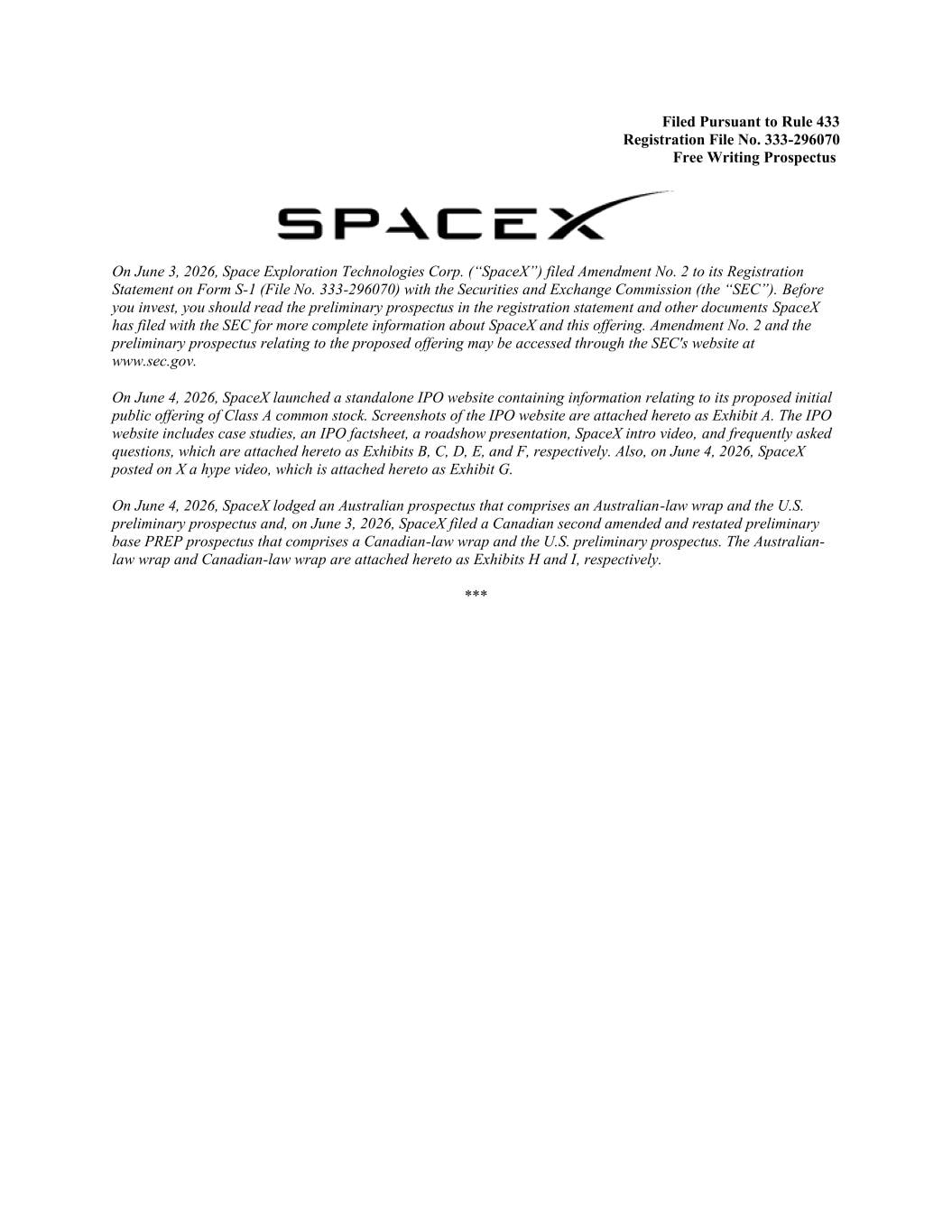 SpaceX's Latest Financial Disclosure: A Sign of Things to Come?