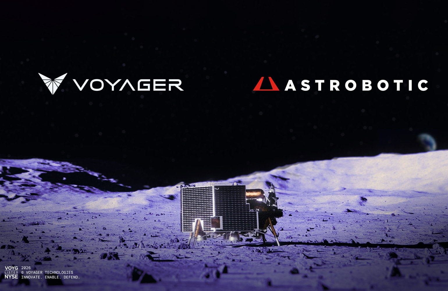 Voyager's Moonshot: Astrobotic Acquisition Fuels Lunar Ambitions
