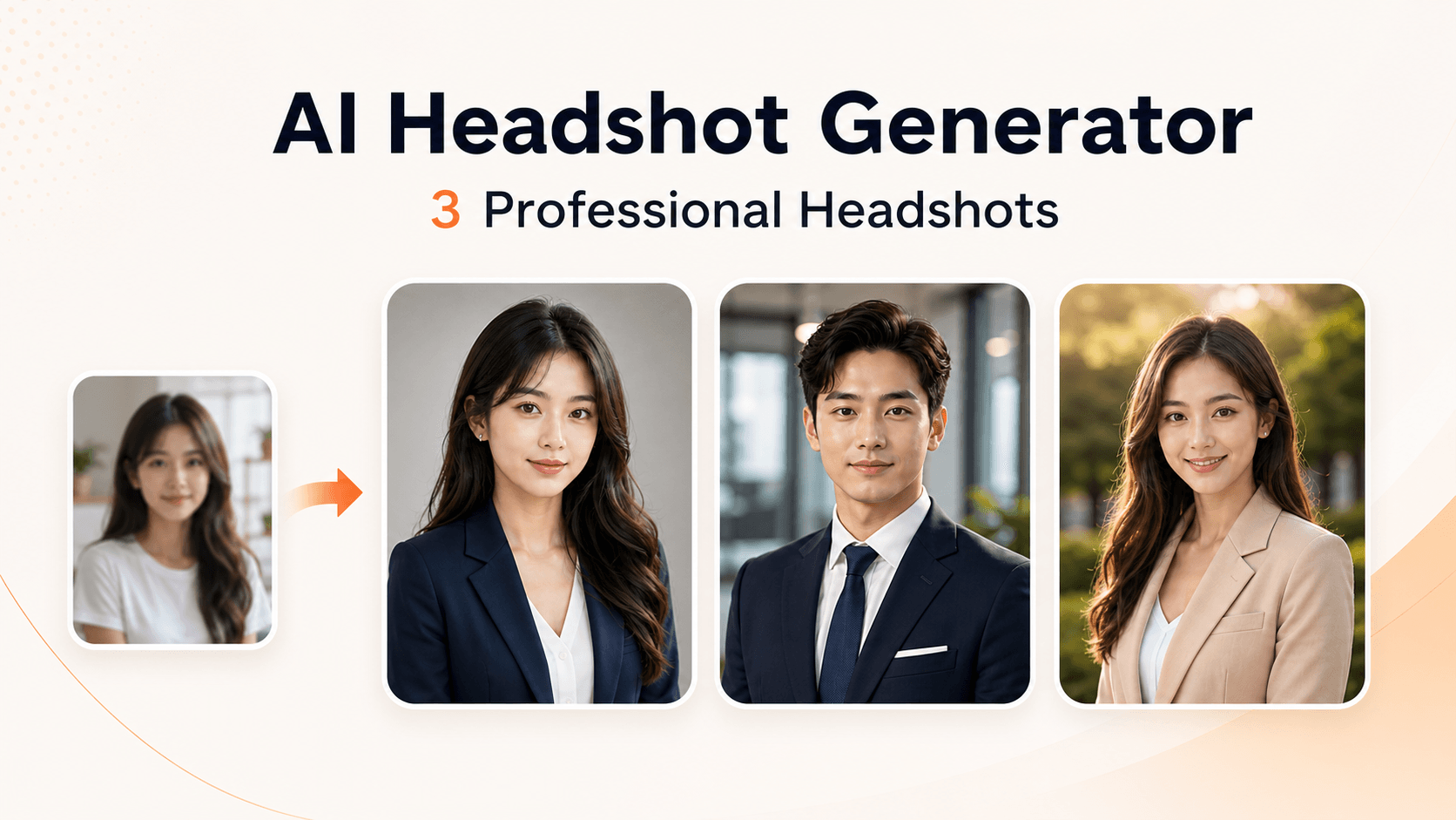 AI Headshot Generator – Preview Before You Pay, $4.99 One-Time