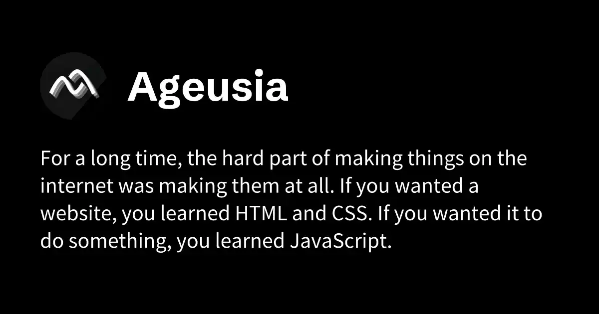 The Curious Case of Losing Taste: What Ageusia Teaches Us About AI's Potential