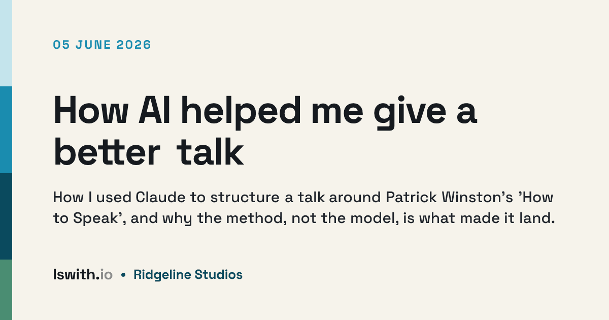 How AI Transformed My Speaking Game