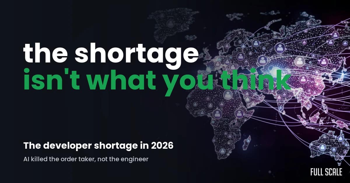 The Developer Shortage: A Crisis or an Opportunity?