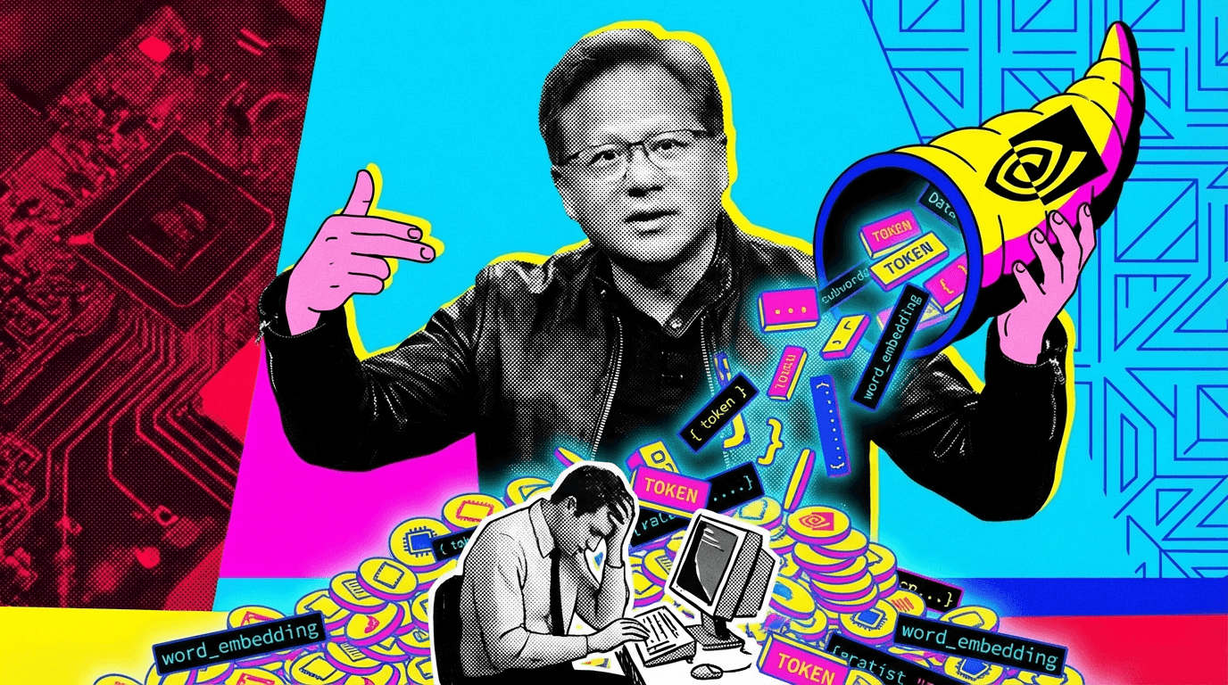 Nvidia's Huang Urges AI Developers to Double Down on Tokens