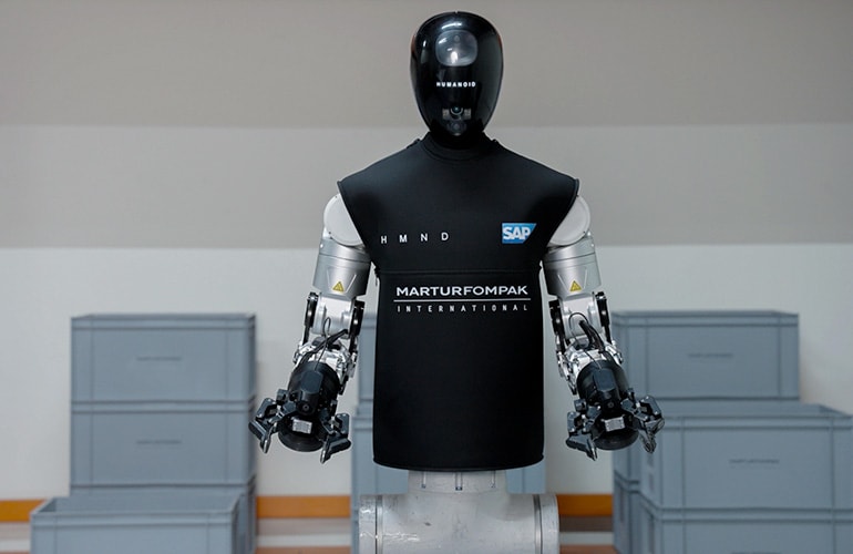 Humanoid Robots Step Closer to Factory Floors with SAP Collaboration