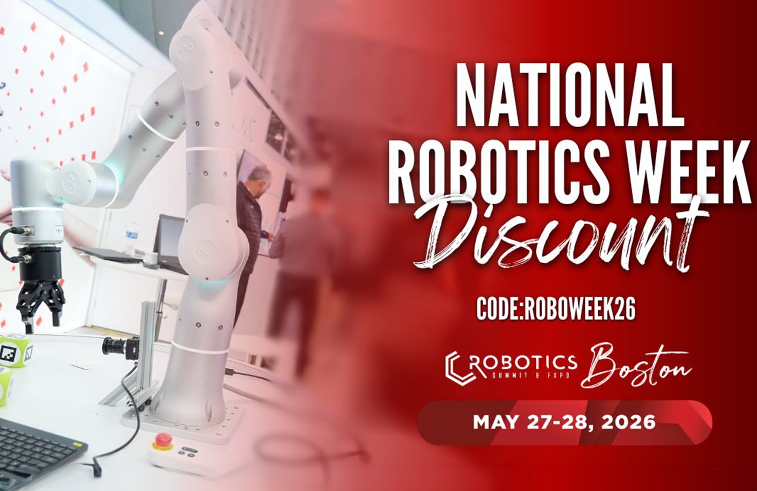 Robotics Summit Offers Discount for National Robotics Week: A Sneak Peek