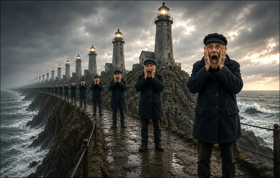 Why AI Writers Are Obsessed with Lighthouse Keepers