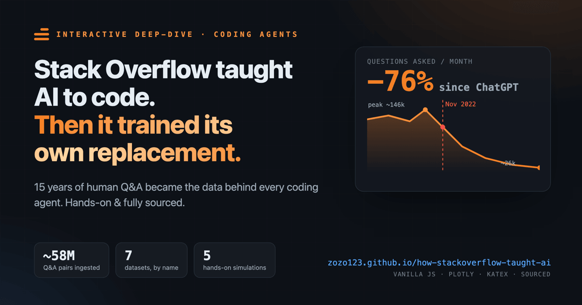 How Stack Overflow Became AI's Unlikely Mentor
